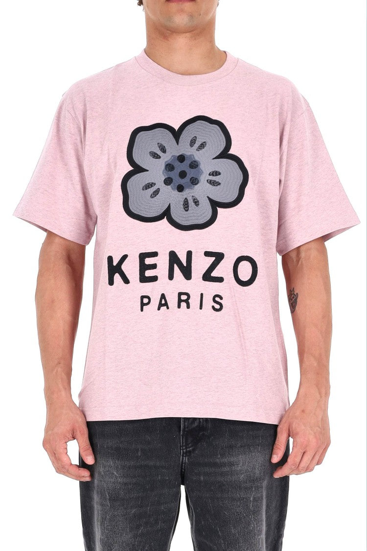 Kenzo Boke Flower Embroidered Cotton T-Shirt