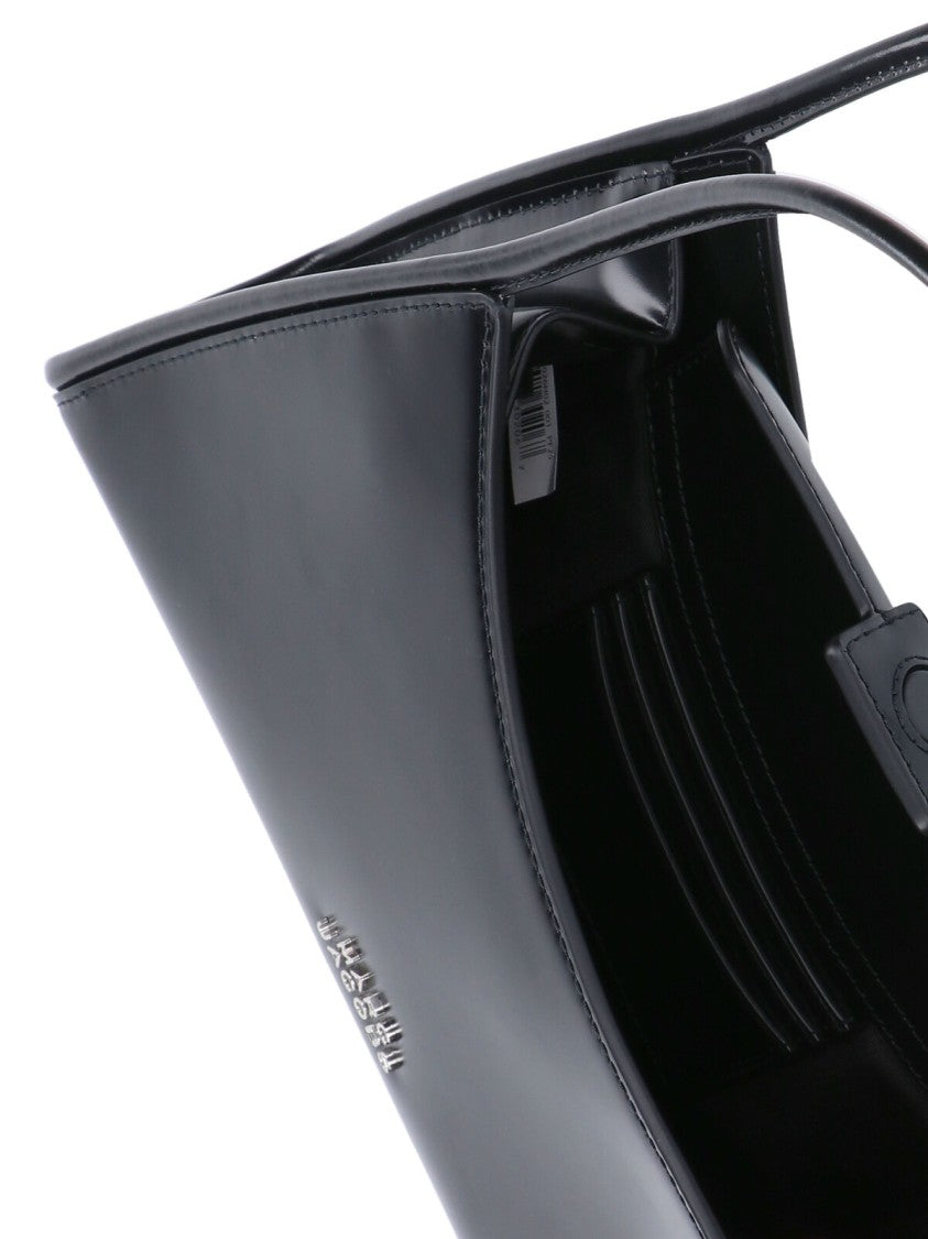 Marc Jacobs Black The Claw Clip Leather Bag
