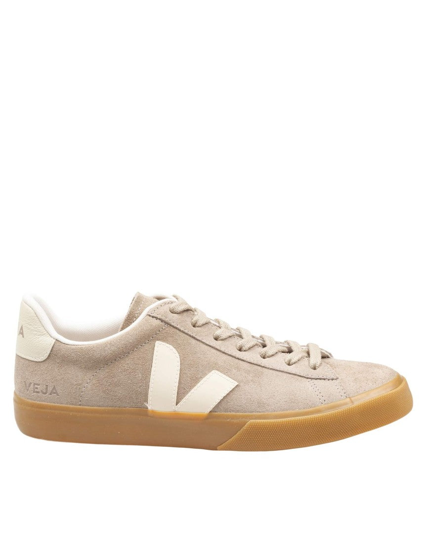 Veja Campo Sneakers In Natural Suede