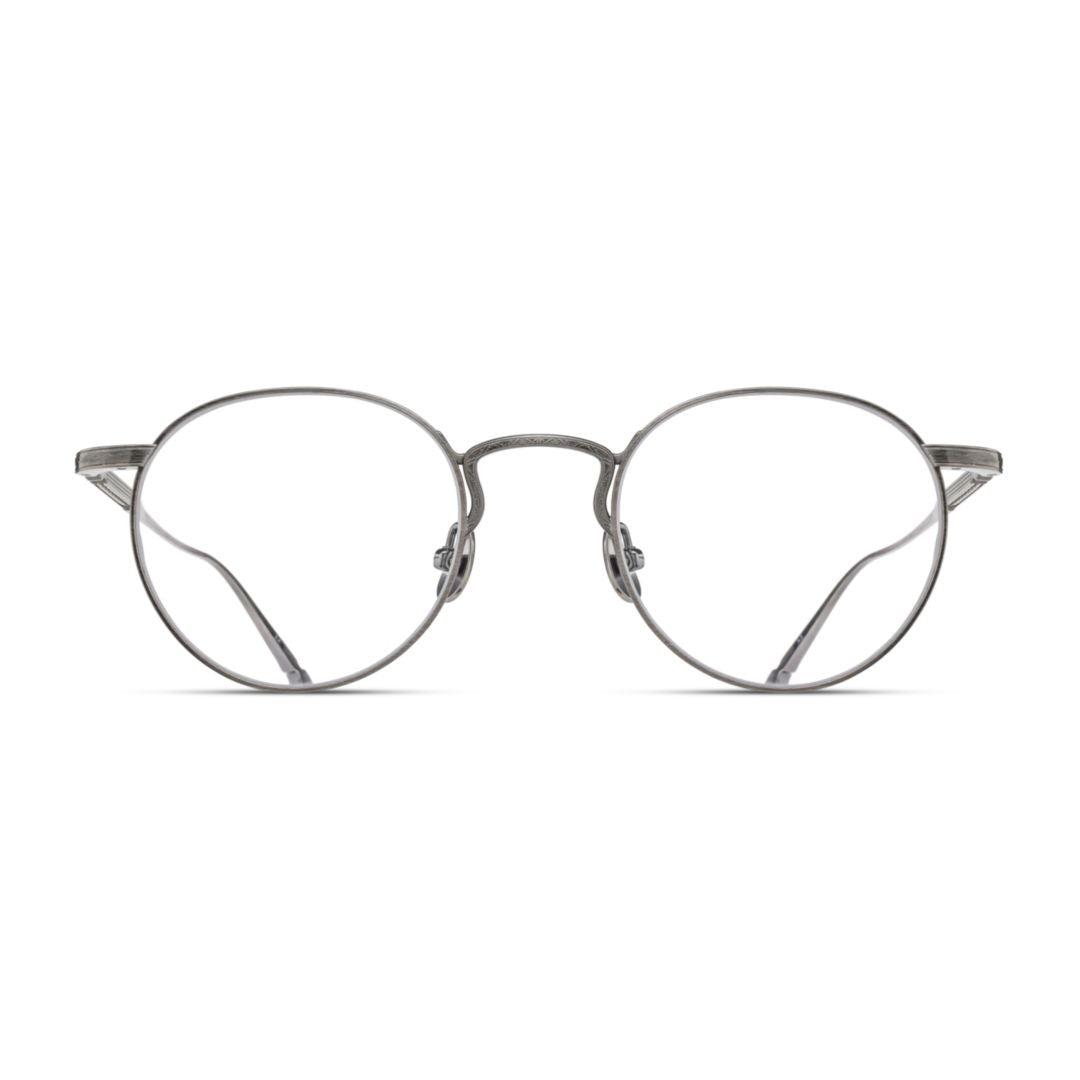 Matsuda M3140.Rx Round Lens Metal Frame Eyeglasses With Adjustable Nose Pads