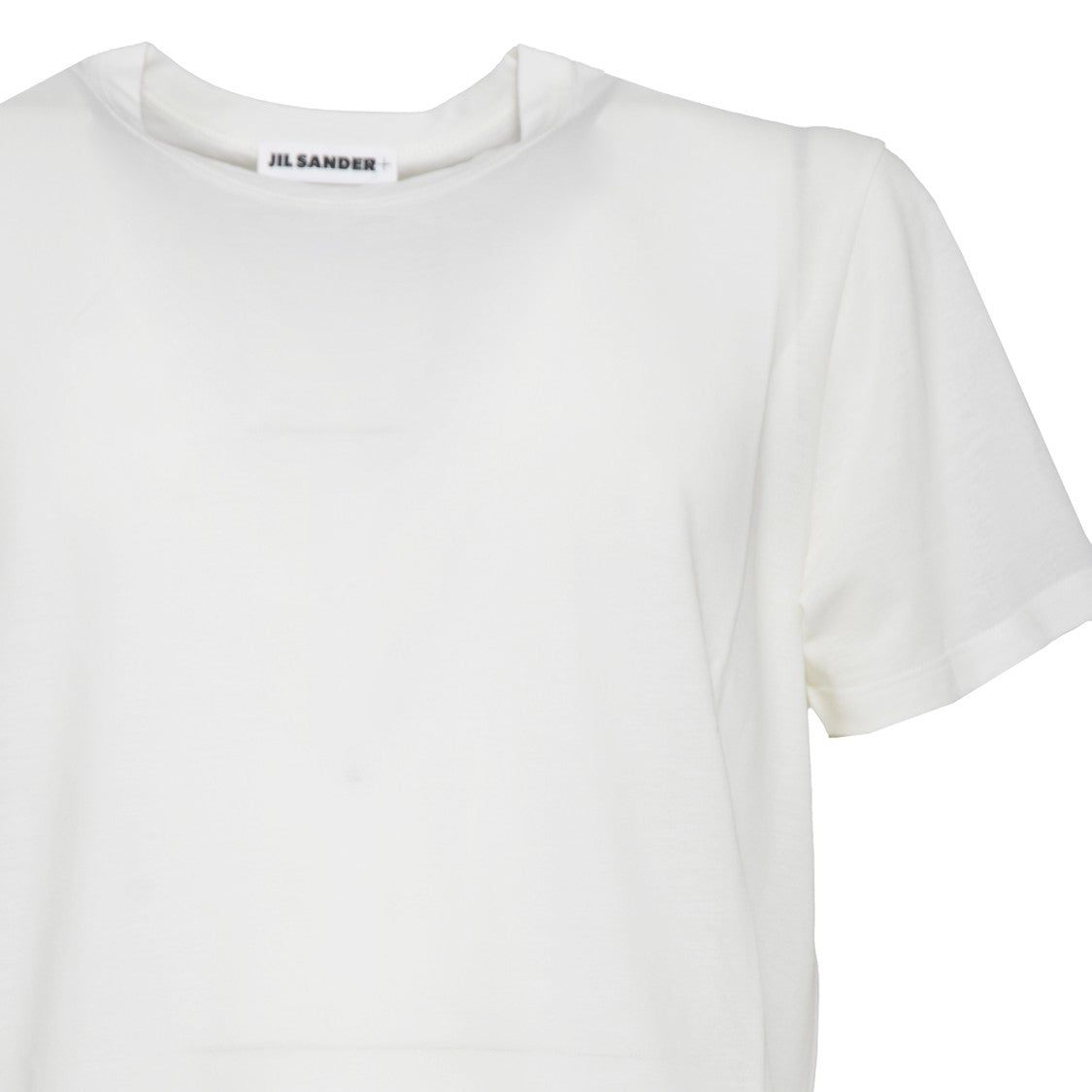 Jil Sander Organic Cotton Short-Sleeve T-Shirt With Classic Crew Neckline