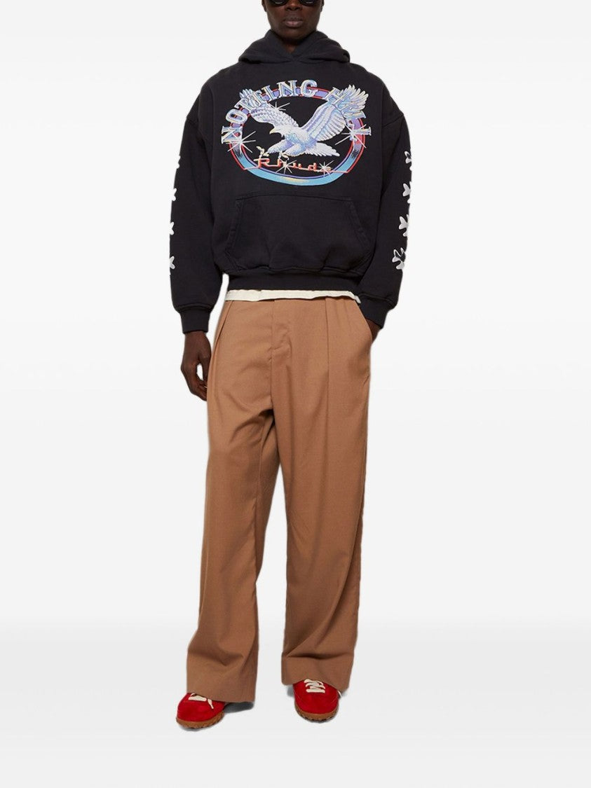 Rhude Classic Crew Neck Long Sleeve Hoodies