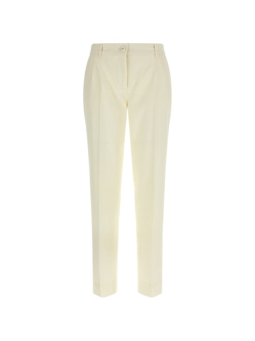 Dolce & Gabbana High-Waisted Tailored Trousers With Button Details