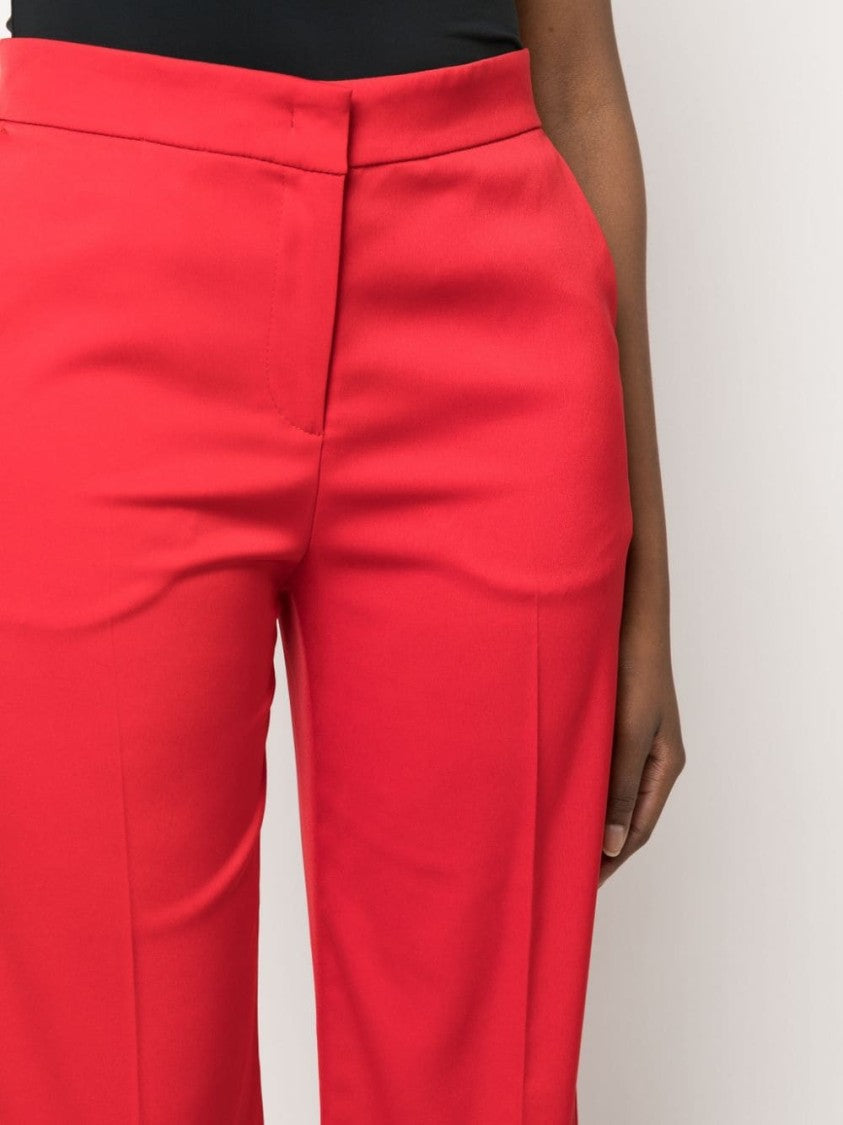 Pinko Red Flared Trousers