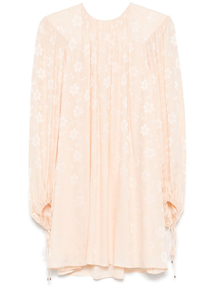 Chloé Silk Dress With Flowing Silhouette