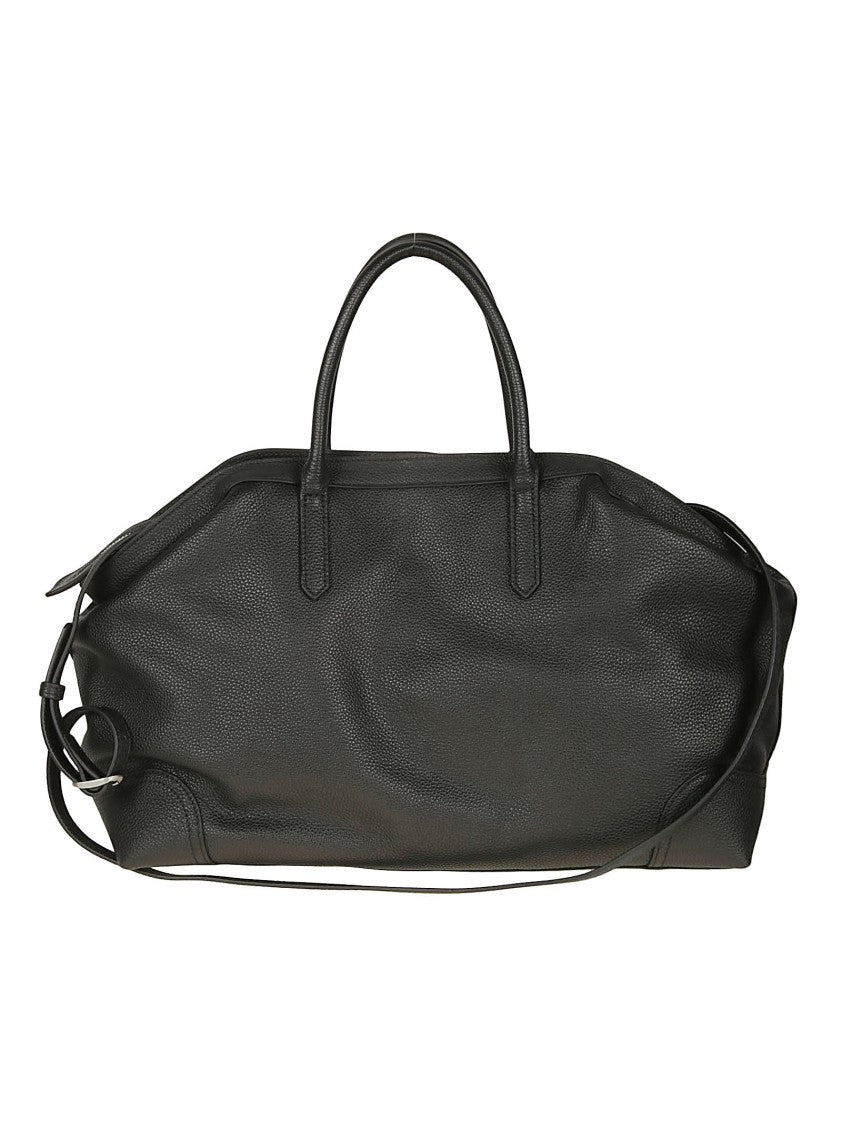 Ash Jaqueline Pebbled Leather Shoulder Bag