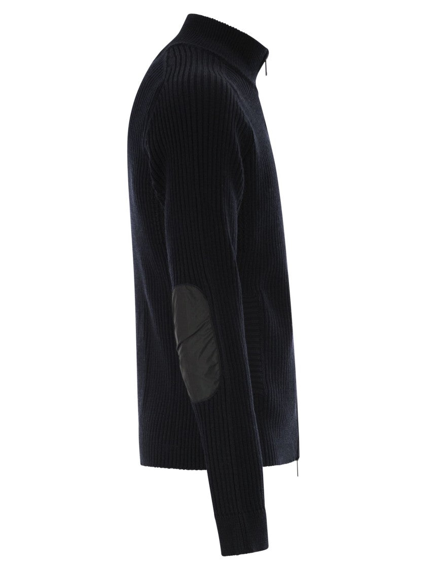 Premiata Wool Cardigan With Zip