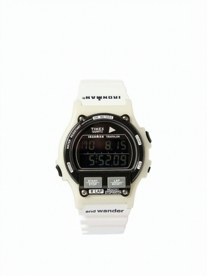 And Wander Digital Wristwatch With Stainless Steel Bezel