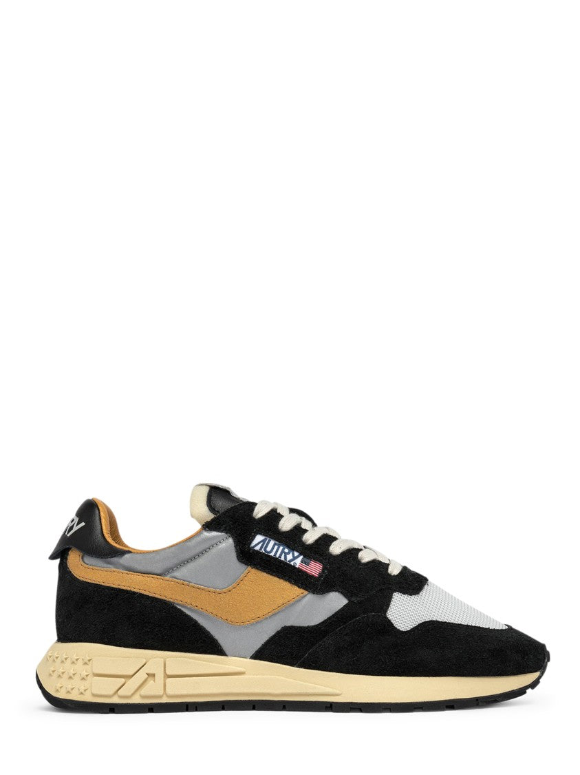 Autry Low-Top Sneakers With Mesh And Suede Overlays