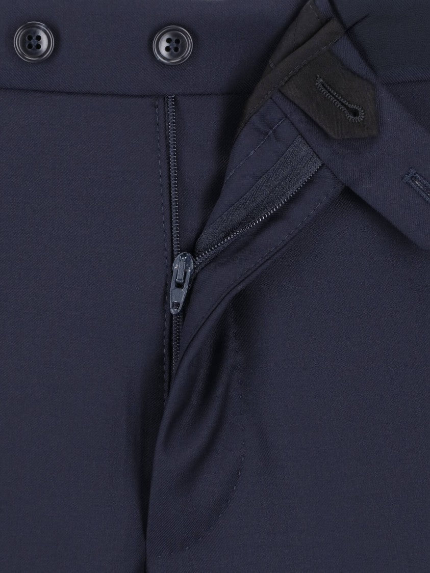 Tagliatore Refined Single-Breasted Suit In Virgin Wool By Tagliatore