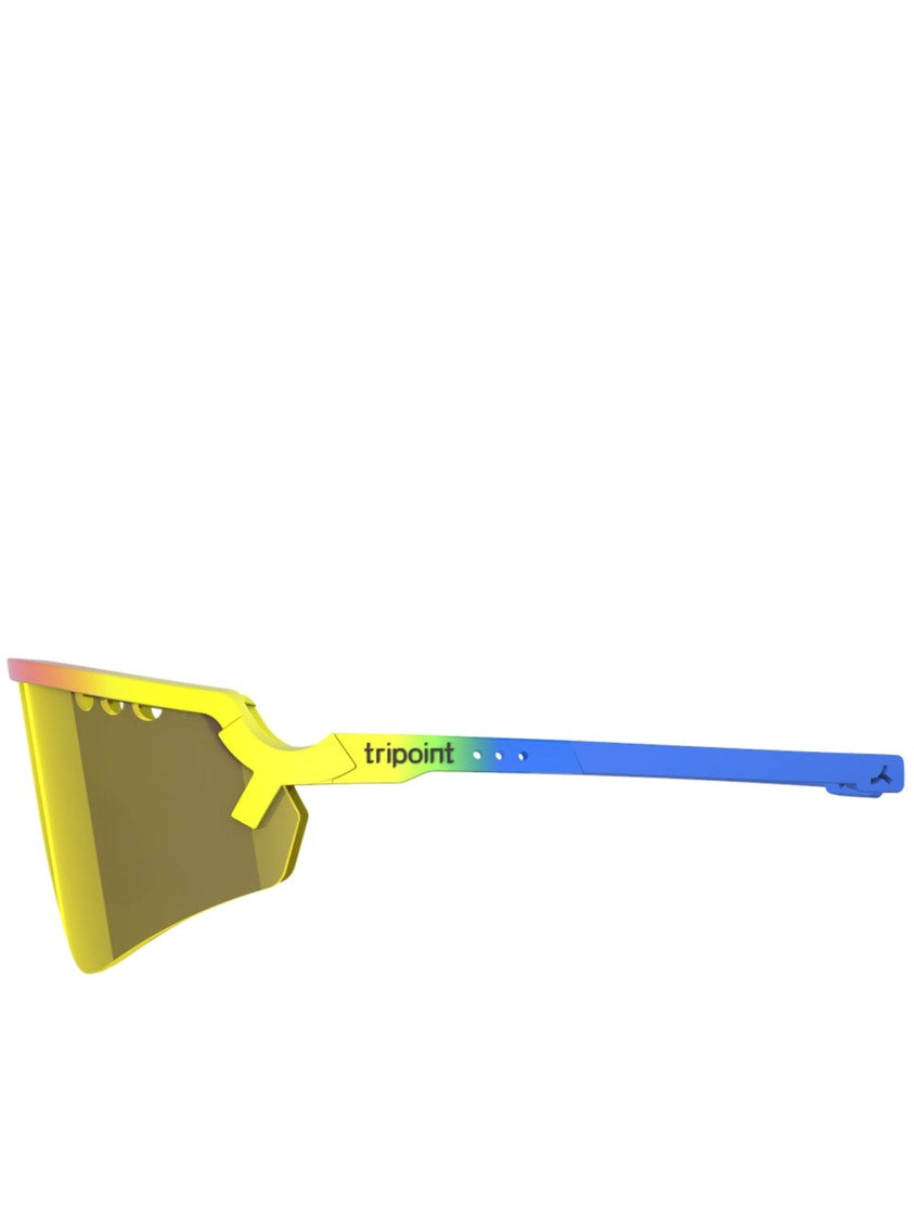 Tripoint Yellow Chobe Sporty Wraparound Polycarbonate Occhiale