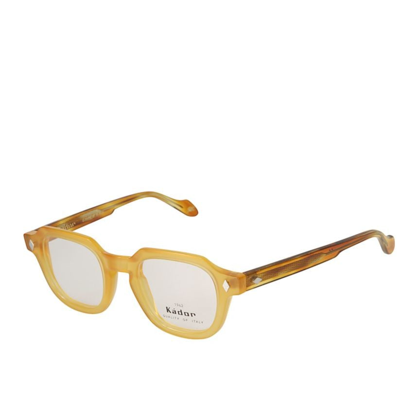 Kador Turbot Translucent Amber-Yellow Turbot Sunglasses With Gradient Temples