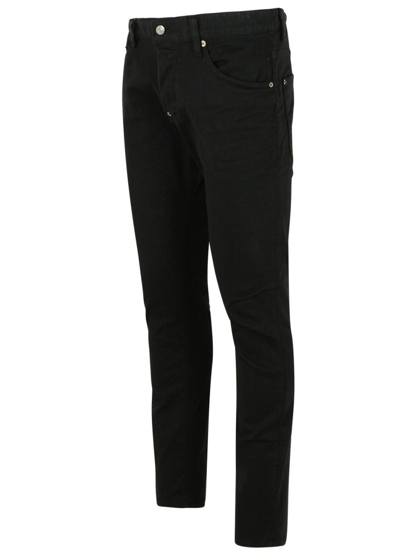 Dsquared2 'Skater' Black Cotton Jeans