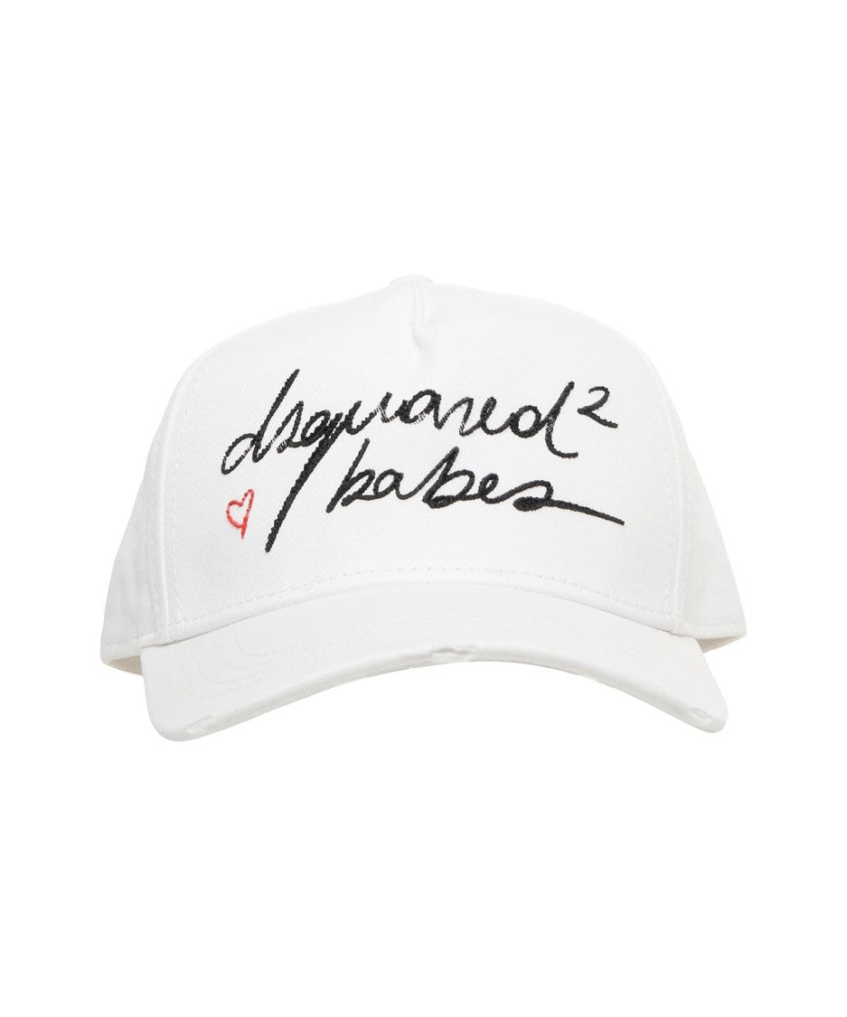 Dsquared2 Baseball Cap With Embroidered Logo