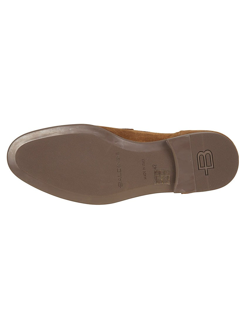 Baldinini Brown Suede Loafers
