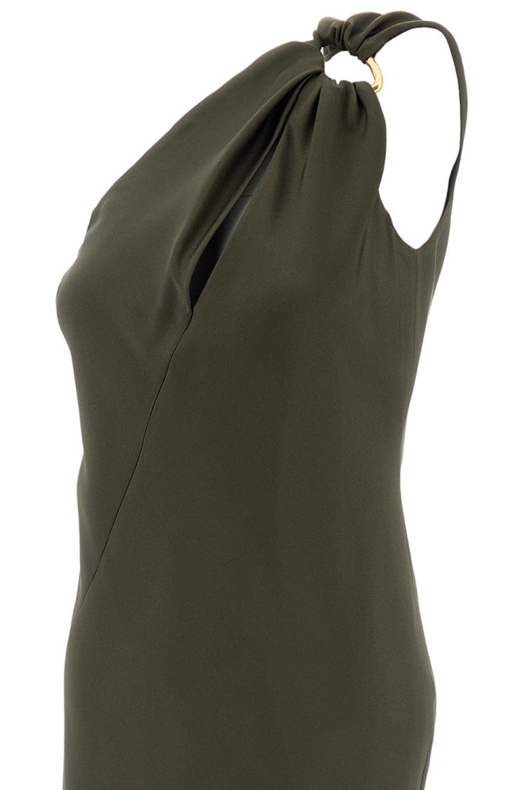 Max Mara One-Shoulder Maxi Dress