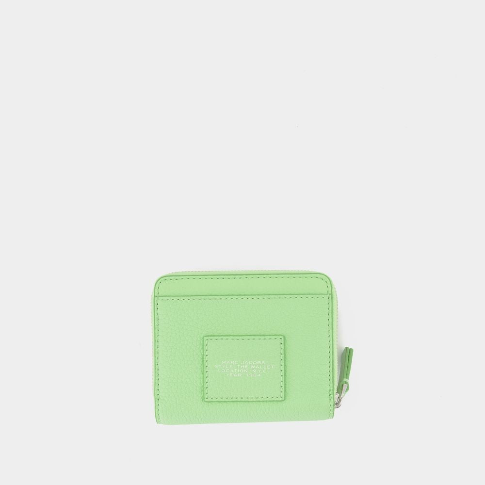 Marc Jacobs The Mini Compact Wallet - Leather - Green