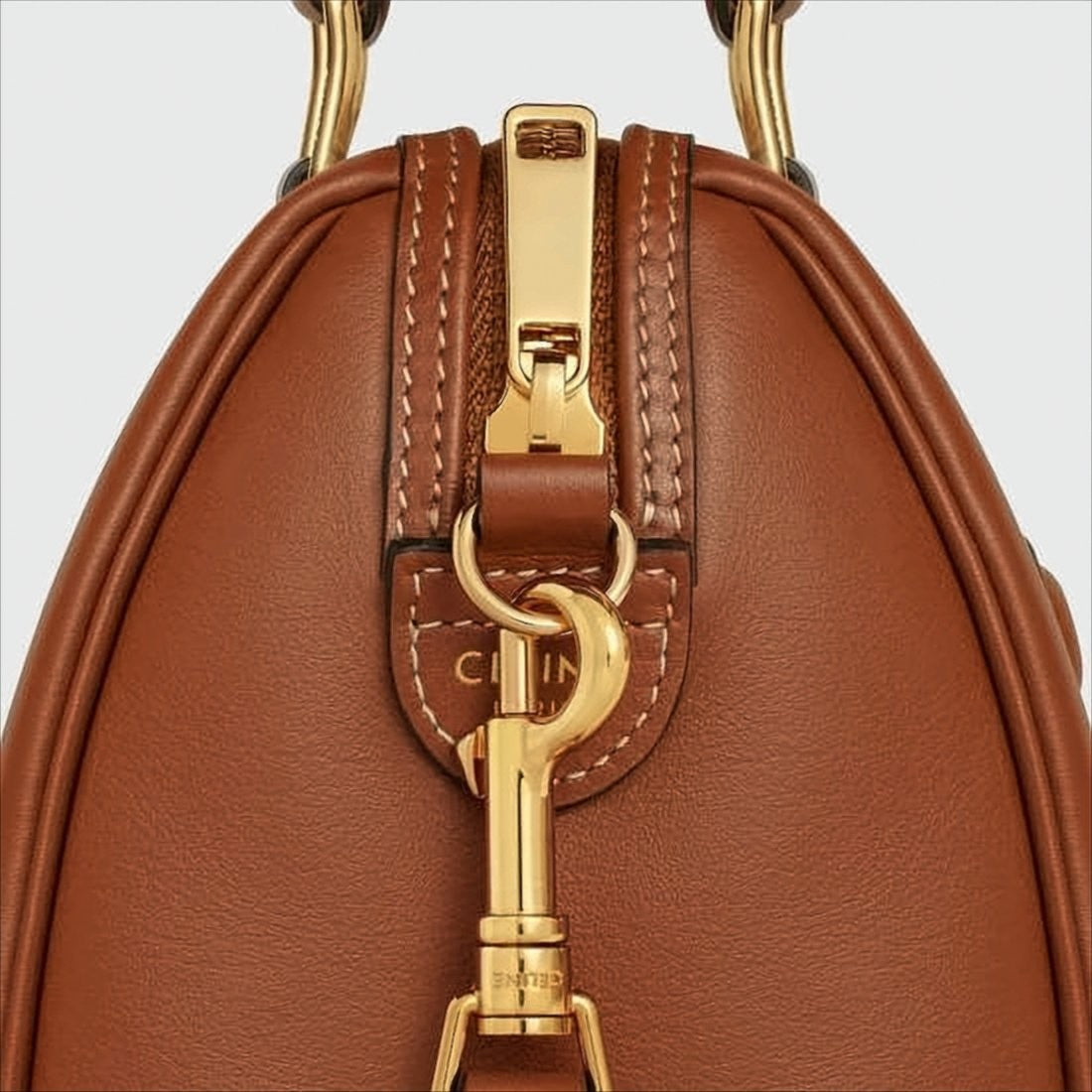 Celine Structured Calf Leather Tote Bag