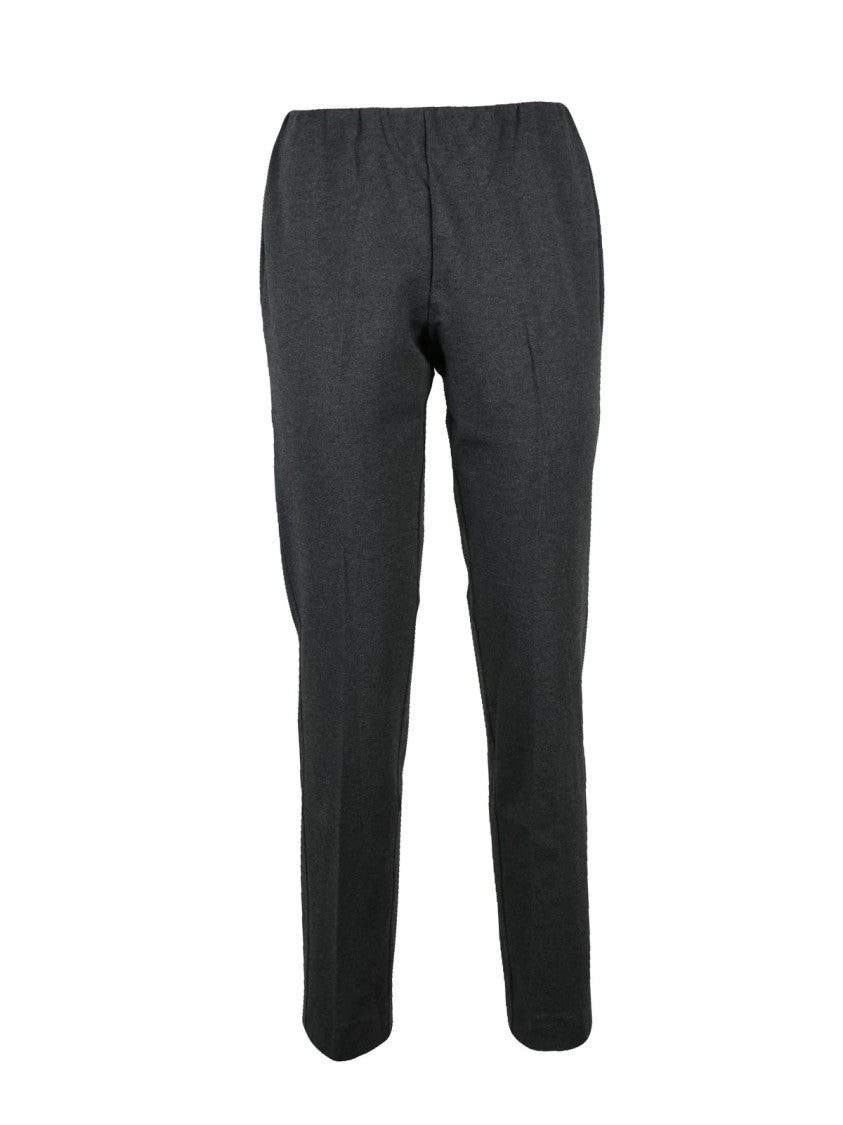 Le Tricot Perugia Straight-Leg Stretch Pants With Comfortable Fit