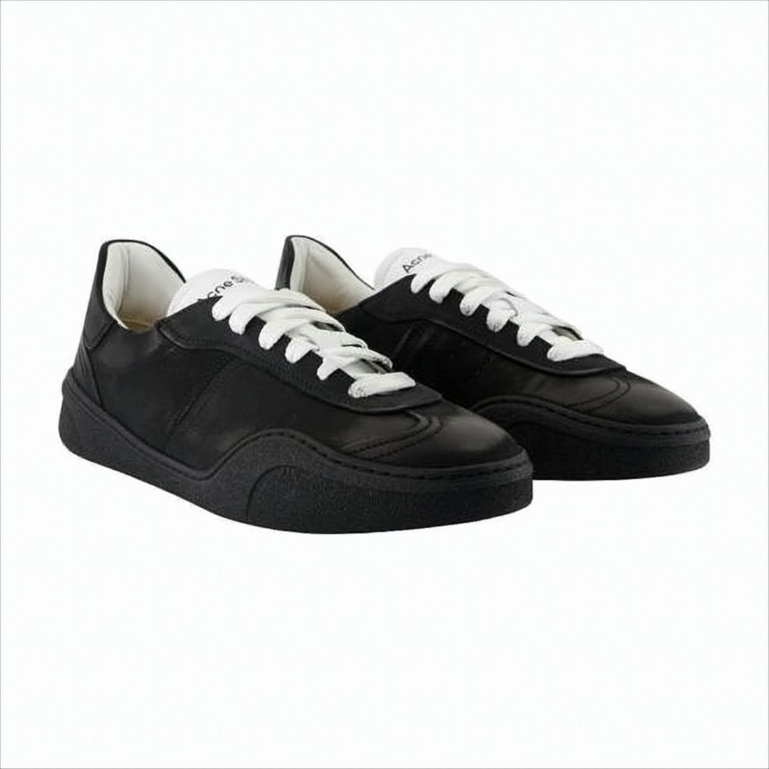 Acne Studios Low-Top Sneakers With Calfskin Upper