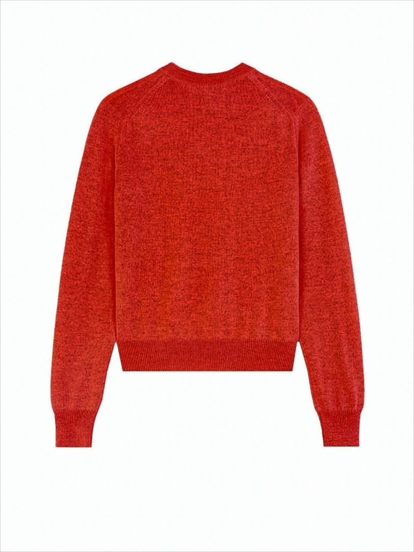 Maison Kitsuné Classic Wool Sweater With Subtle Logo Detail