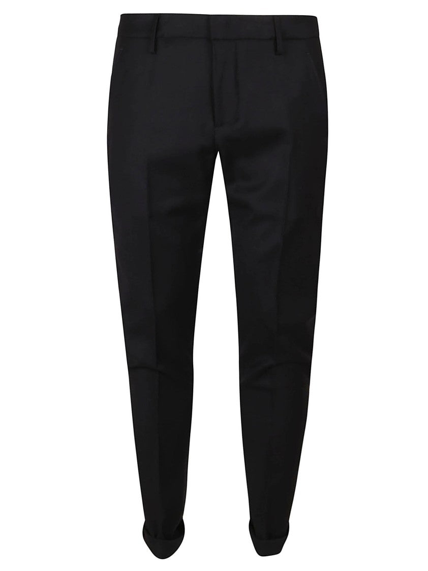 Dondup Low-Rise Black Trousers