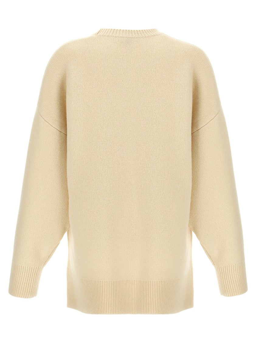 Totême Wool And Cashmere Blend Double-Knit Sweater