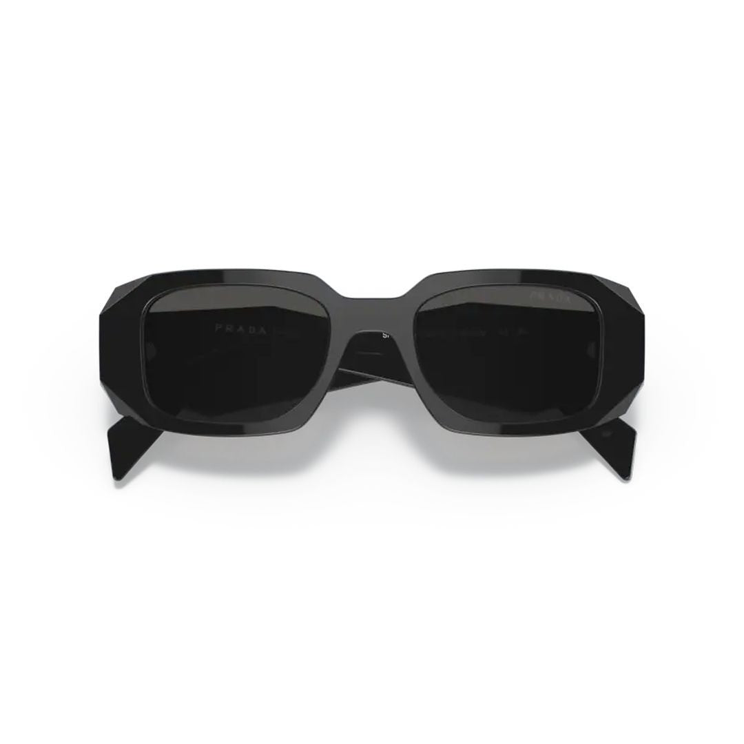 Prada 0Pr 17Ws Geometric Rectangular Acetate Sunglasses