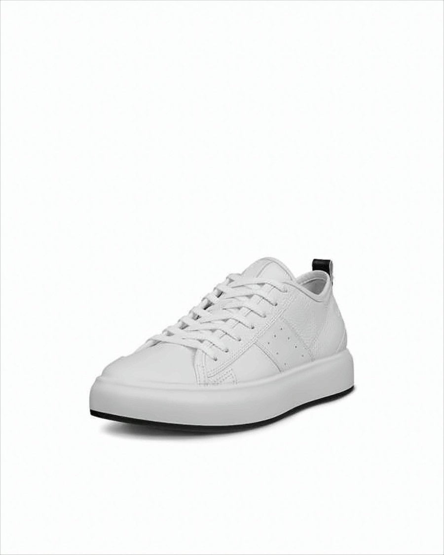Ecco Minimalist Low-Top Leather Sneakers