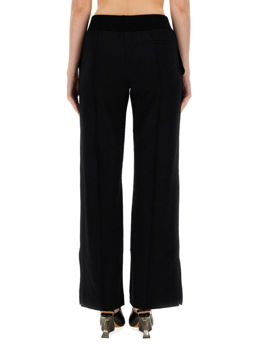 Off-White Wide Leg Pants