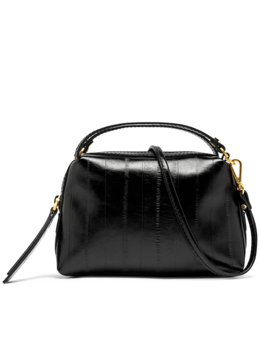 Gianni Chiarini Rectangular Handbag With Glossy Finish