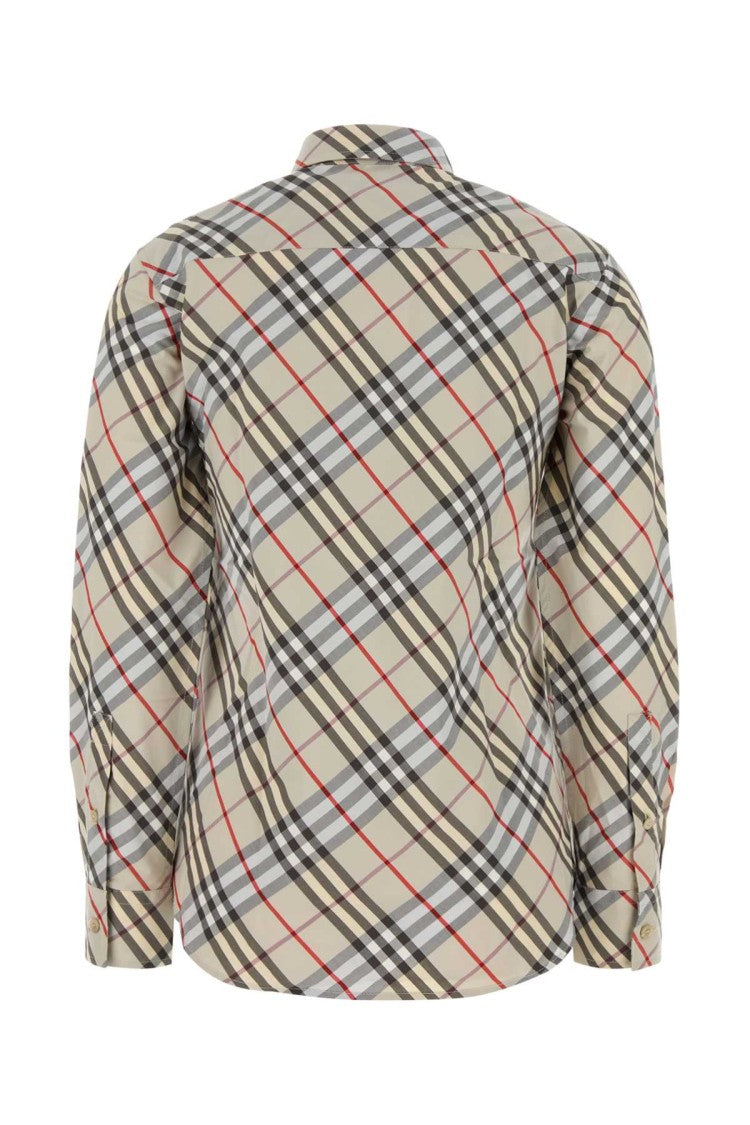 Burberry Embroidered Poplin Shirt