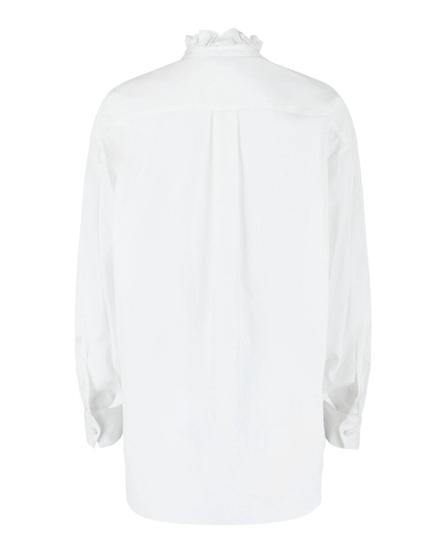 Alexander Mcqueen Ruffled Cotton Shirt