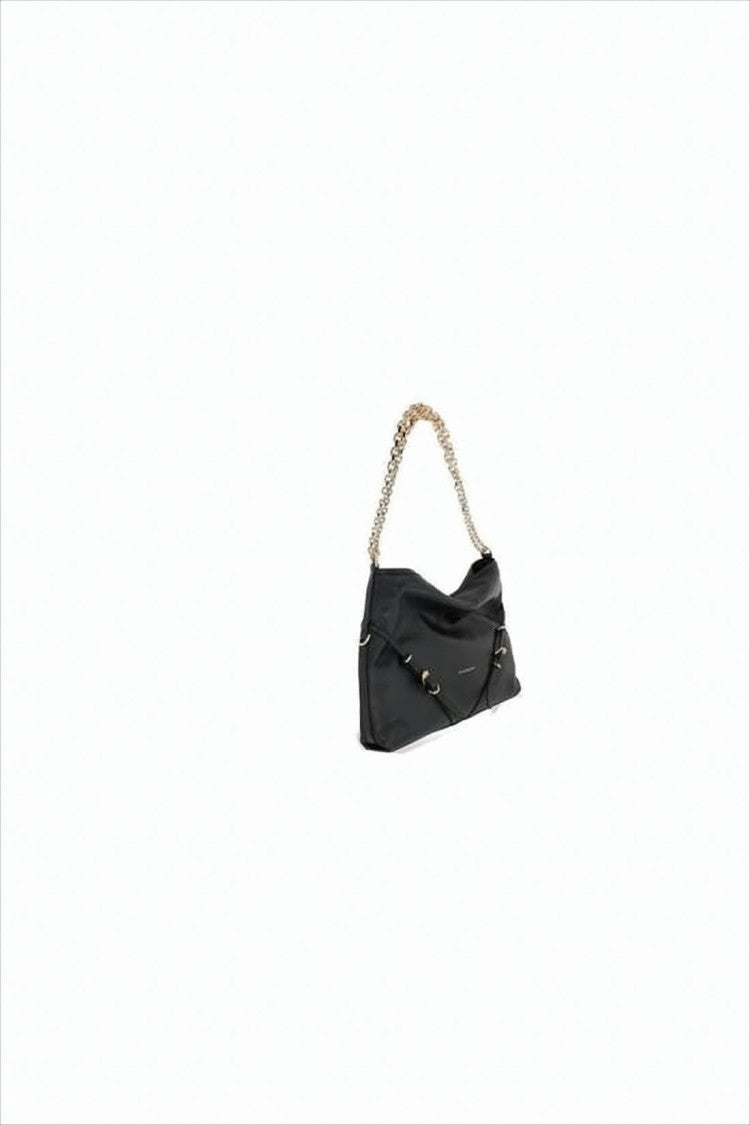 Givenchy Shoulder Bag With Gold-Tone Chain Strap And Logo Accent