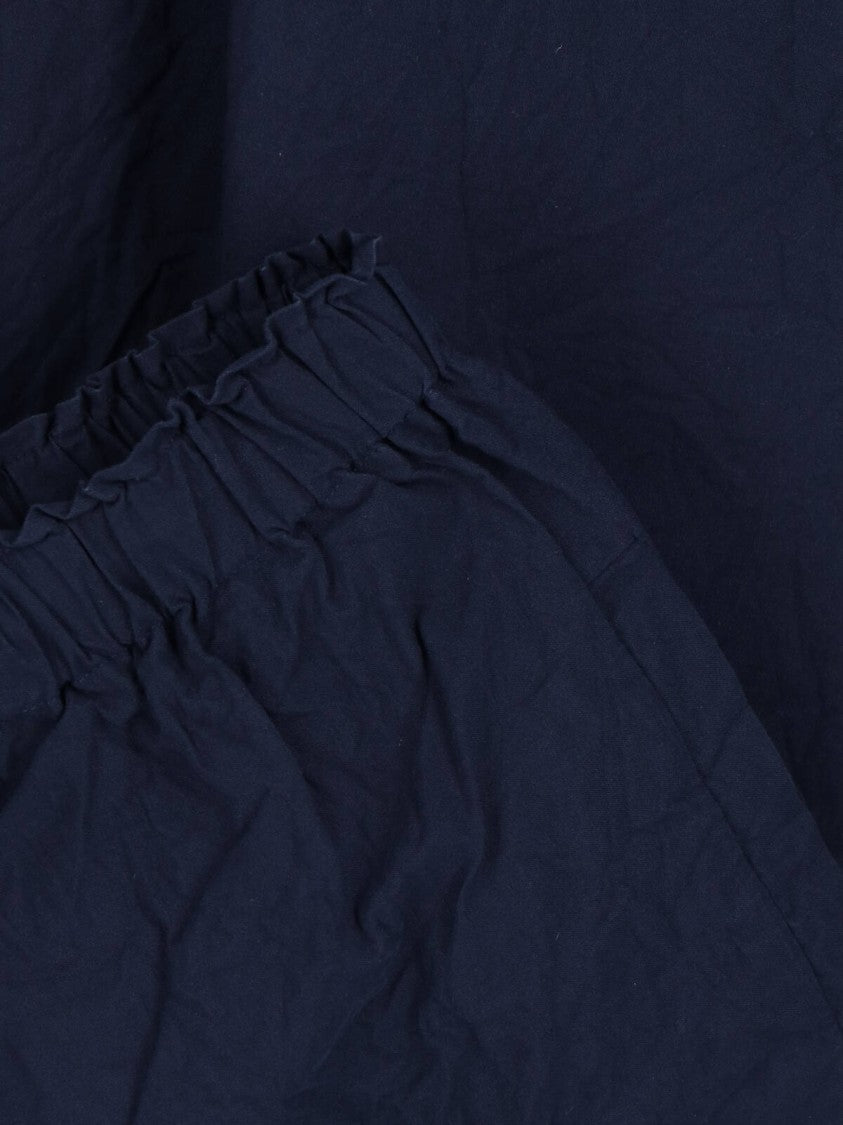 Daniela Gregis "Pigiama" Wide-Leg Pants – Light Blue