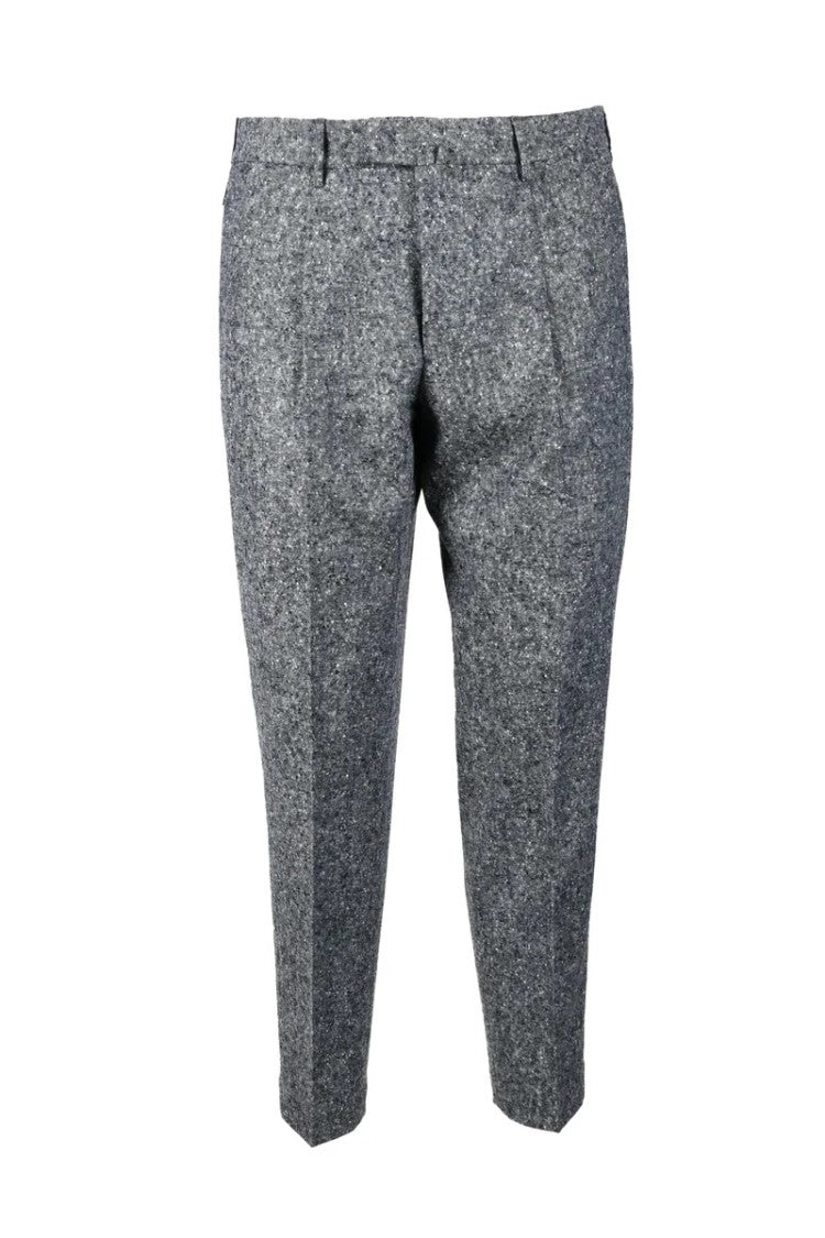 Santaniello Rima Rima Wool Trousers - Blue