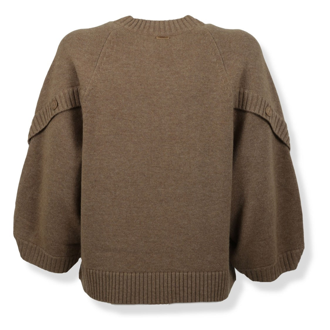 Max Mara Fitted Knit Top With Minimalist Design