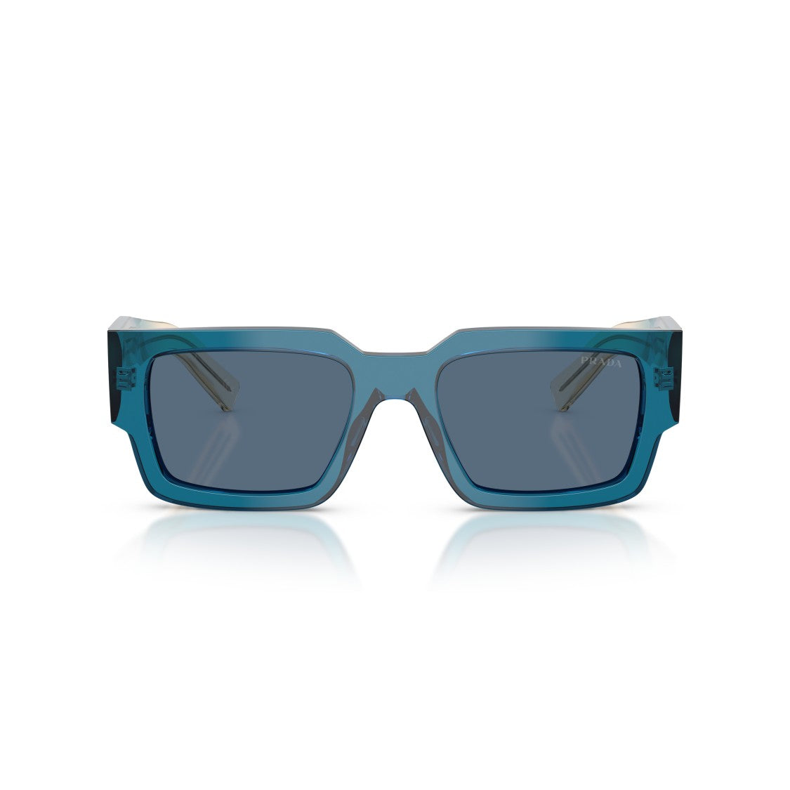 Prada 0Pr B17s Rectangular Gradient Acetate Sunglasses