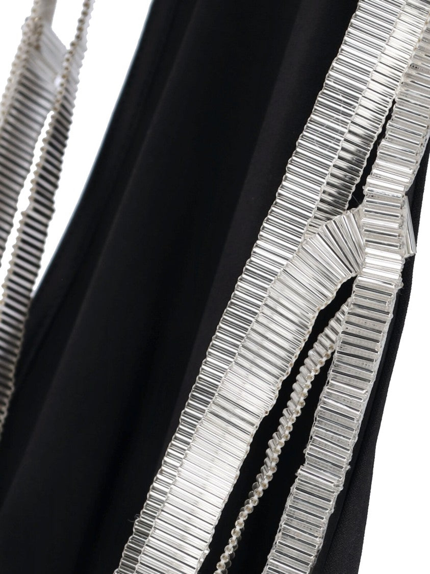 The Attico Mini Sequin Dress – Black