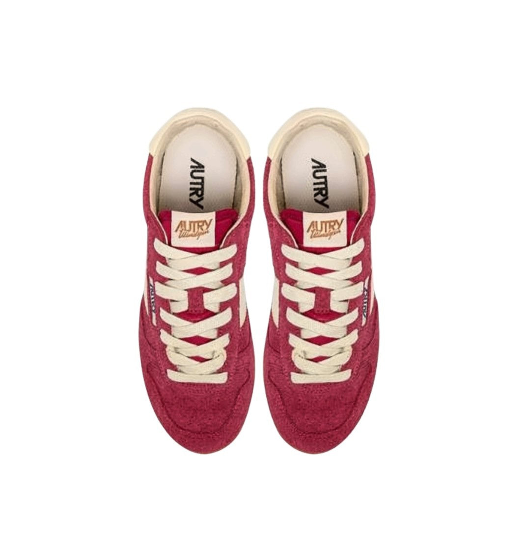 Autry Suede And Nylon Low-Top Sneakers