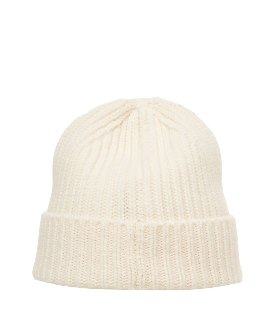 Golden Goose Ribbed Knit Wool Beanie