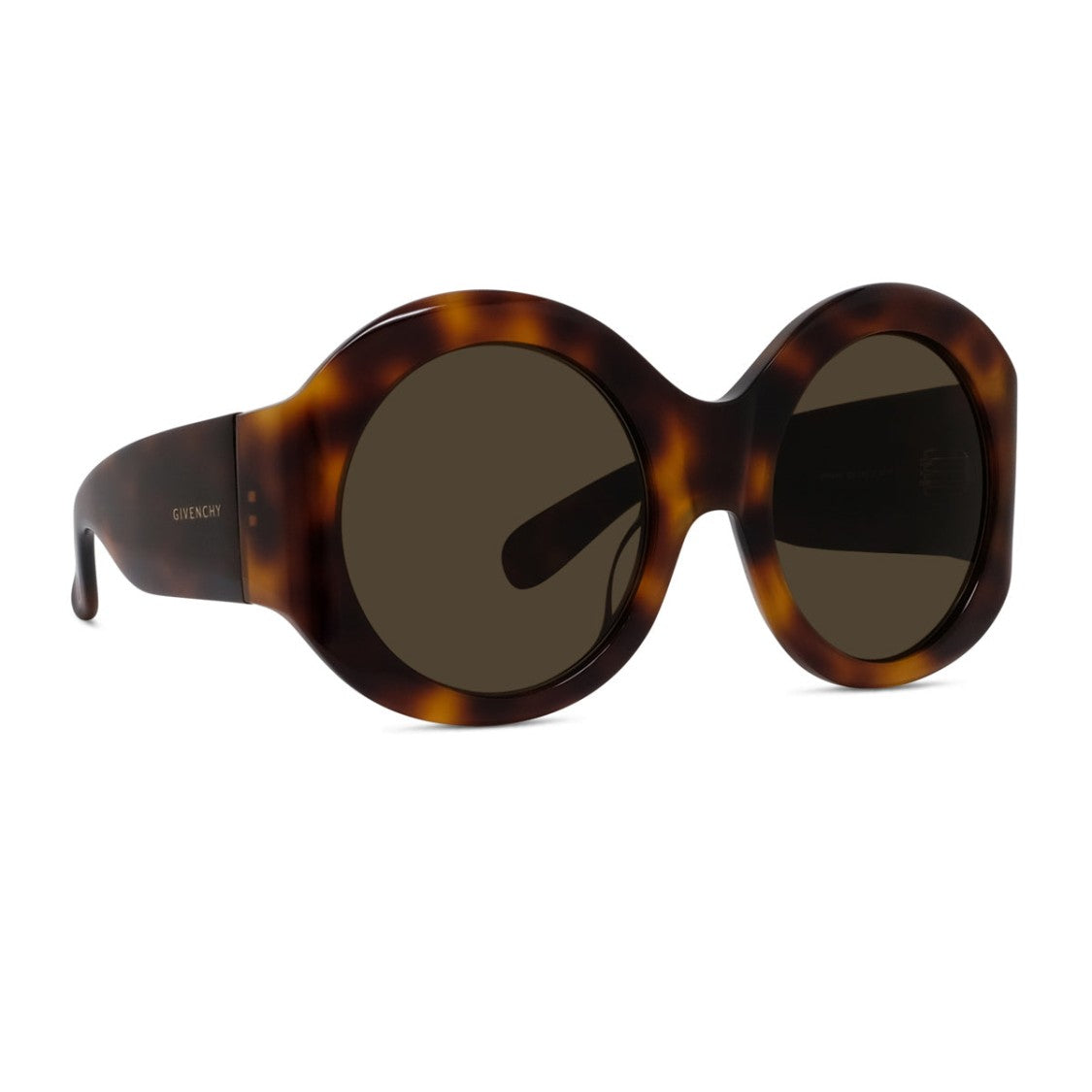 Givenchy Havana Gv40147i Coocon Oversized Round Sunglasses