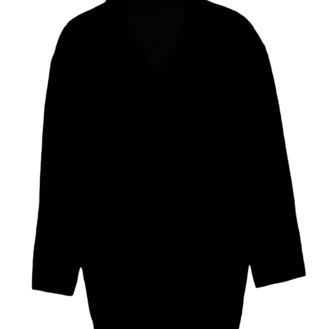 Jg1 Boxy Black Padded Jacket With High Collar