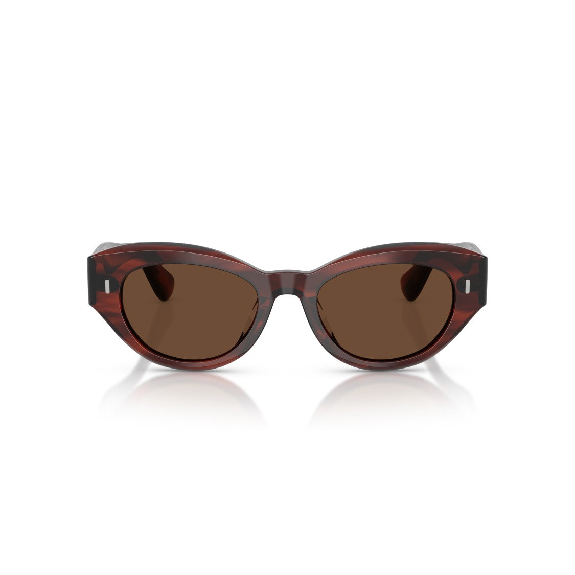 Oliver Peoples 0Ov5615su Cat-Eye Tortoiseshell Sunglasses With Metallic Accents