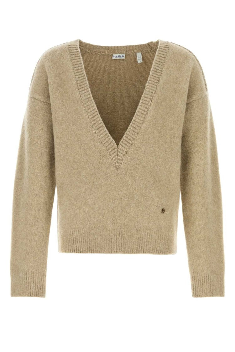 Burberry Cappuccino Wool Blend Sweater