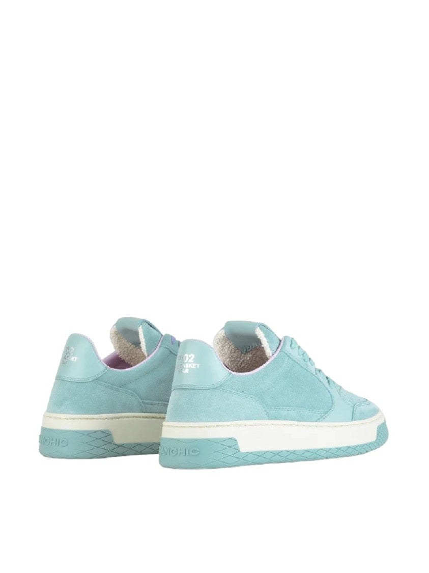 Panchic Aquamarine Suede Low P02 Sneakers Laces