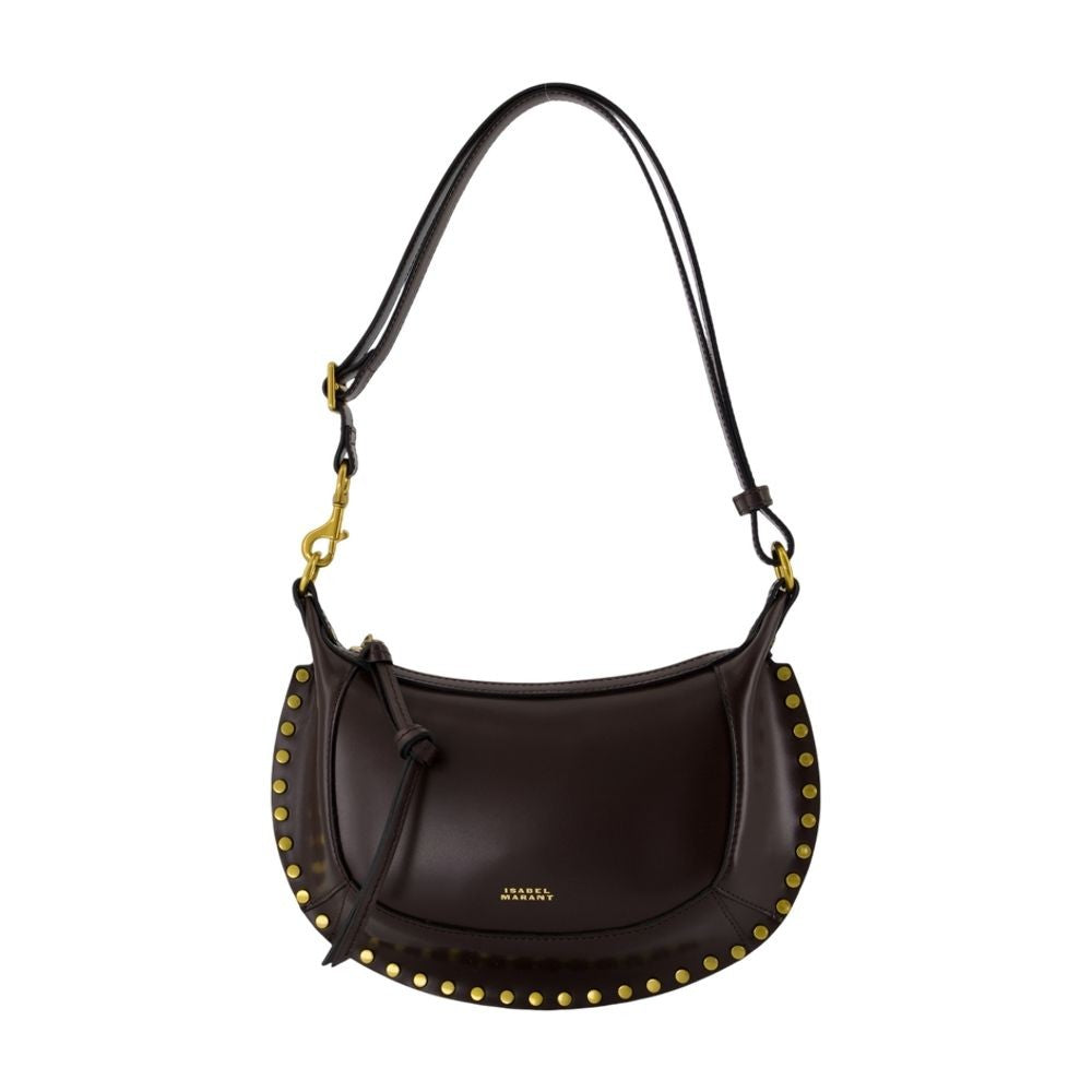 Isabel Marant Oskan Moon Gb Shoulder Bag - Leather - Brown