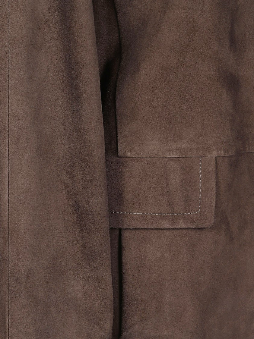 Max Mara Cropped Jacket With Classic Collar
