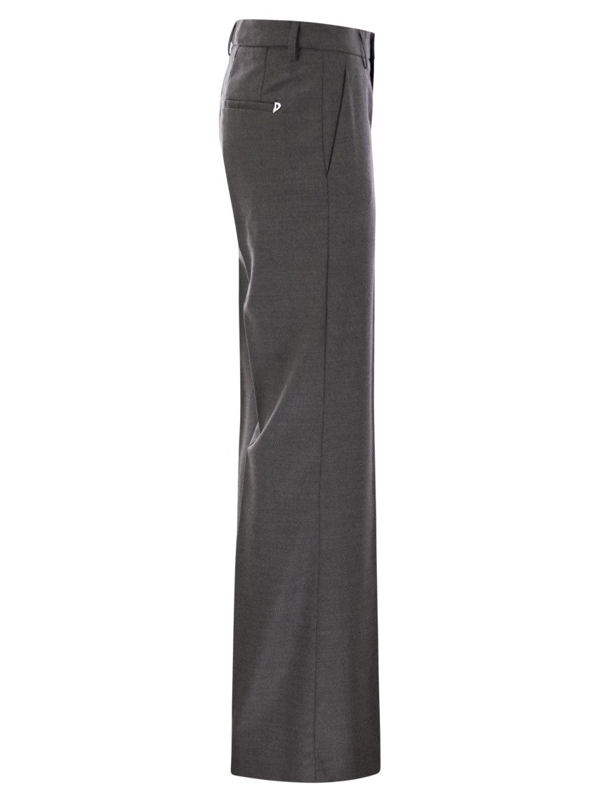 Dondup Janice - Wide Wool Pants