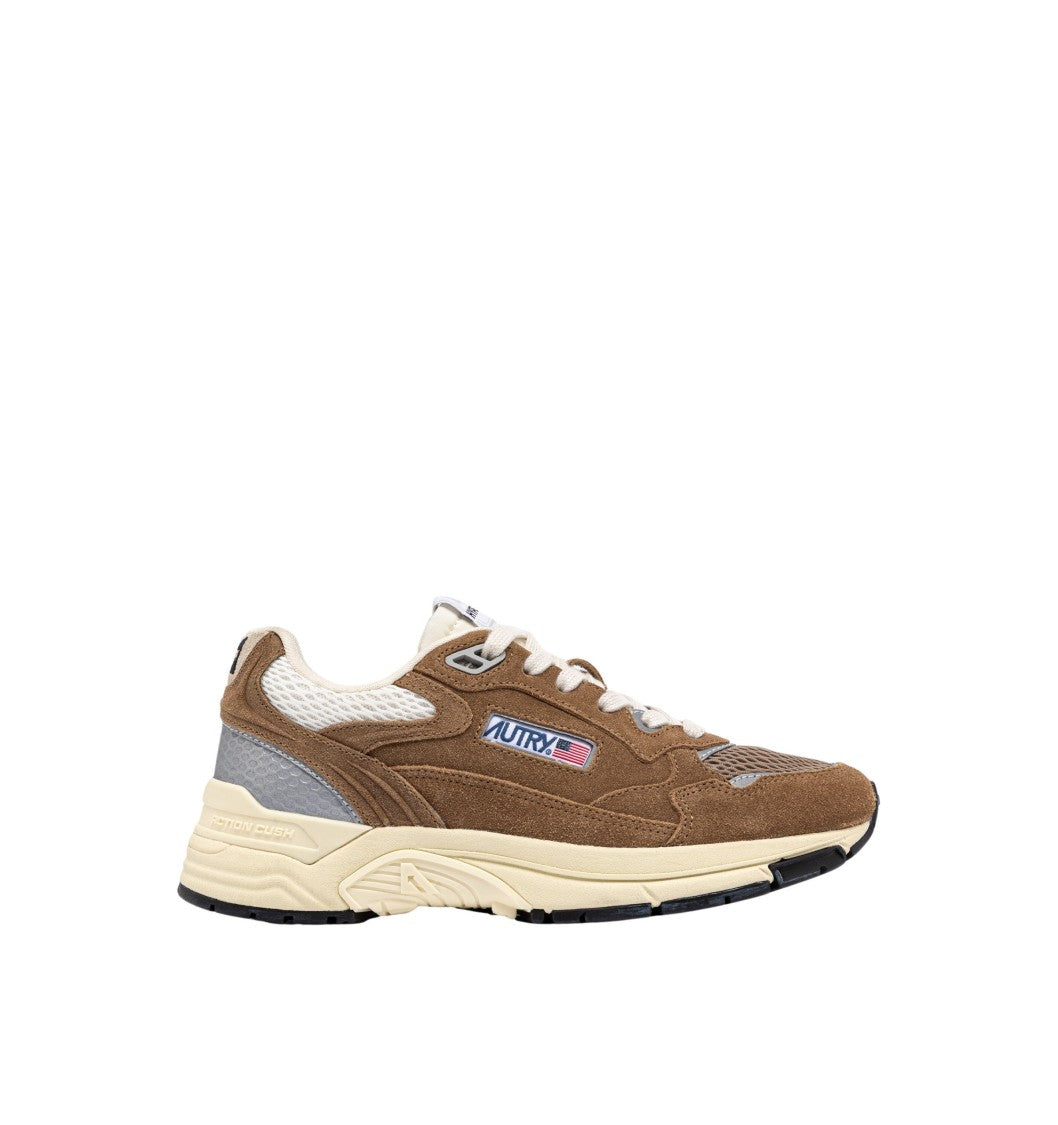 Autry Hyperway Lowsuede Mesh Cigar Silv Sneakers